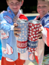 Load image into Gallery viewer, Custom Beach towel bag BASEBALL