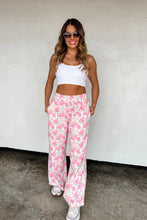 Load image into Gallery viewer, PREORDER: Floral & Cheetah Drift Away Joggers
