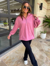 Load image into Gallery viewer, PREORDER: Hendrick Half Zip Hoodie in Nine Colors