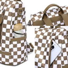 Load image into Gallery viewer, PREORDER: The Camden Check Backpack RERUN 8.10.26