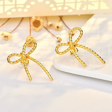 Load image into Gallery viewer, PREORDER: Twisted Bow Earrings 8.3.26