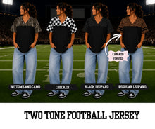Load image into Gallery viewer, PREORDER: Custom Football Jersey (Front Text) 7.20.26