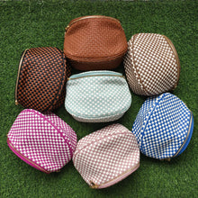 Load image into Gallery viewer, Woven Checkered Crossbody Bag *Pre Order* 22 Colors