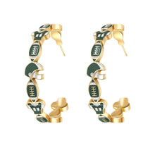 Load image into Gallery viewer, PREORDER: Game Day Hoop Earrings 7.27.26