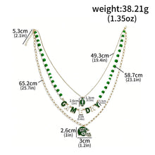 Load image into Gallery viewer, PREORDER: Game Day Layered Necklace 7.27.26