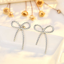 Load image into Gallery viewer, PREORDER: Twisted Bow Earrings 8.3.26