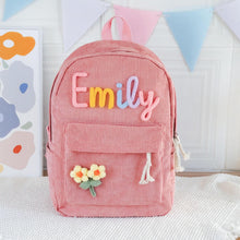 Load image into Gallery viewer, PREORDER: Tiny Trendsetter Embroidered Backpack RERUN 6.15.26