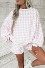 Load image into Gallery viewer, PREORDER: The Marlowe Gingham Lounge Set 7.27.26