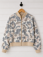 Load image into Gallery viewer, PREORDER: Camo Bomber Jacket 8.17.26