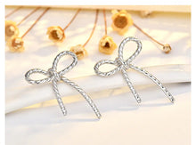 Load image into Gallery viewer, PREORDER: Twisted Bow Earrings 8.3.26