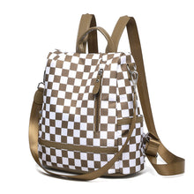 Load image into Gallery viewer, PREORDER: The Camden Check Backpack RERUN 8.10.26