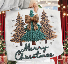 Load image into Gallery viewer, Teal & Leopard Trees Graphic Tee and Sweatshirt