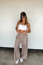 Load image into Gallery viewer, PREORDER: Floral & Cheetah Drift Away Joggers