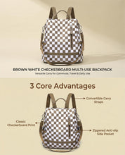 Load image into Gallery viewer, PREORDER: The Camden Check Backpack RERUN 8.10.26