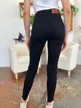 Load image into Gallery viewer, Judy Blue Full Size Distressed Tummy Control High Waist Skinny Jeans