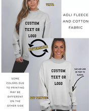 Load image into Gallery viewer, PREORDER: Custom Reversible Mock Neck Sweaters RERUN 8.24.26