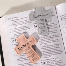 Load image into Gallery viewer, Custom Magnetic Cross Bookmark *PRE ORDER* (Closing 07/27/2026)