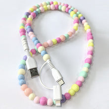 Load image into Gallery viewer, PREORDER: RERUN Dual Beaded Phone Charger 6.29.26