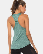 Load image into Gallery viewer, Full Size Scoop Neck Wide Strap Active Tank