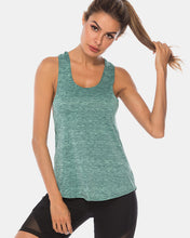 Load image into Gallery viewer, Full Size Scoop Neck Wide Strap Active Tank