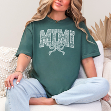 Load image into Gallery viewer, Lace Names Graphic Tee in Spruce