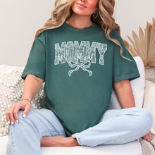 Load image into Gallery viewer, Lace Names Graphic Tee in Spruce