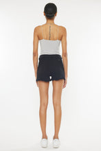 Load image into Gallery viewer, Kancan High Rise Raw Hem Denim Shorts