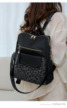 Load image into Gallery viewer, PREORDER: Two Tone Leopard Backpacks 8.17.26