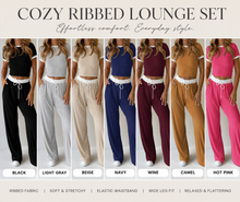 Load image into Gallery viewer, PREORDER: Cozy Ribbed Lounge Set 8.17.26 OSYM