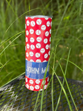 Load image into Gallery viewer, Custom Beach towel bag BASEBALL