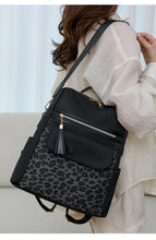 Load image into Gallery viewer, PREORDER: Two Tone Leopard Backpacks 8.17.26