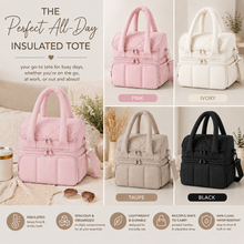 Load image into Gallery viewer, PREORDER: The Perfect All-Day Insulated Tote RERUN 7.27.26 osym