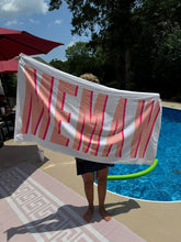 Load image into Gallery viewer, Custom Beach towel bag block options
