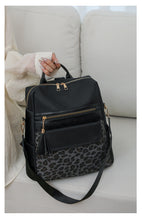 Load image into Gallery viewer, PREORDER: Two Tone Leopard Backpacks 8.17.26