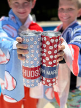 Load image into Gallery viewer, Custom Beach towel bag BASEBALL