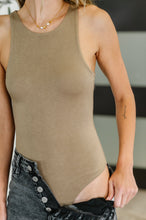 Load image into Gallery viewer, Any Time, Any Place Bodysuit in Mocha Brown