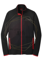 Load image into Gallery viewer, Sport-Wick Stretch Contrast Full-Zip Jacket