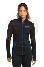 Load image into Gallery viewer, Women's Sport-Wick Stretch Contrast Full-Zip Jacket