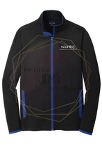 Load image into Gallery viewer, Sport-Wick Stretch Contrast Full-Zip Jacket