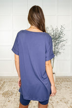 Load image into Gallery viewer, Buttery Soft V-Neck Bike Short Set in Marlin