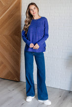 Load image into Gallery viewer, Casual Tuesday Ribbed Knit Sweater in Bright Blue