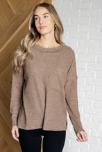 Load image into Gallery viewer, Casual Tuesday Ribbed Knit Sweater in Mocha