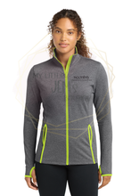 Load image into Gallery viewer, Women's Sport-Wick Stretch Contrast Full-Zip Jacket