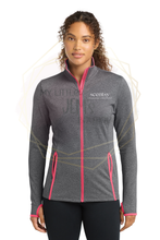 Load image into Gallery viewer, Women's Sport-Wick Stretch Contrast Full-Zip Jacket