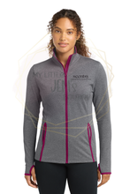 Load image into Gallery viewer, Women's Sport-Wick Stretch Contrast Full-Zip Jacket