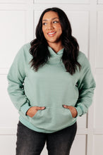 Load image into Gallery viewer, Crosswalk Textured Hoodie in Green