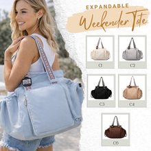 Load image into Gallery viewer, PREORDER: The Expandable Weekender Tote RERUN 6.15.26