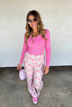 Load image into Gallery viewer, PREORDER: Floral & Cheetah Drift Away Joggers