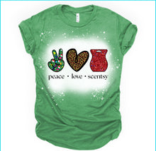 Load image into Gallery viewer, Peace love scentsy Christmas- NEW LOGO