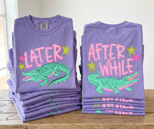 Load image into Gallery viewer, Later Gator...After While Crocodile (Violet)
